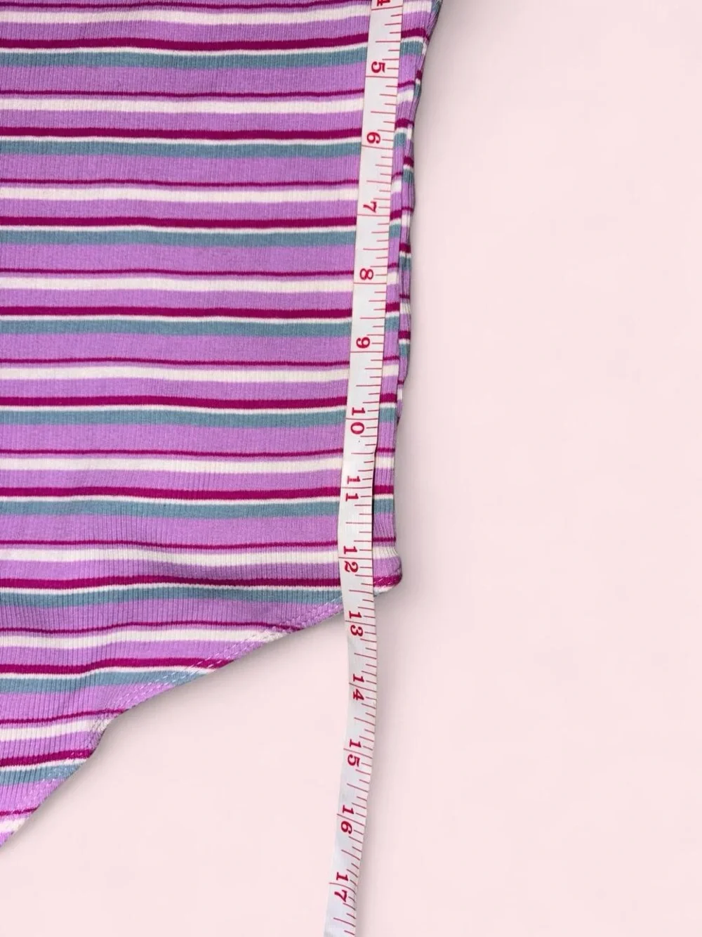 wild fable Pink & Purple Striped Girls' One-Piece Swimsuit